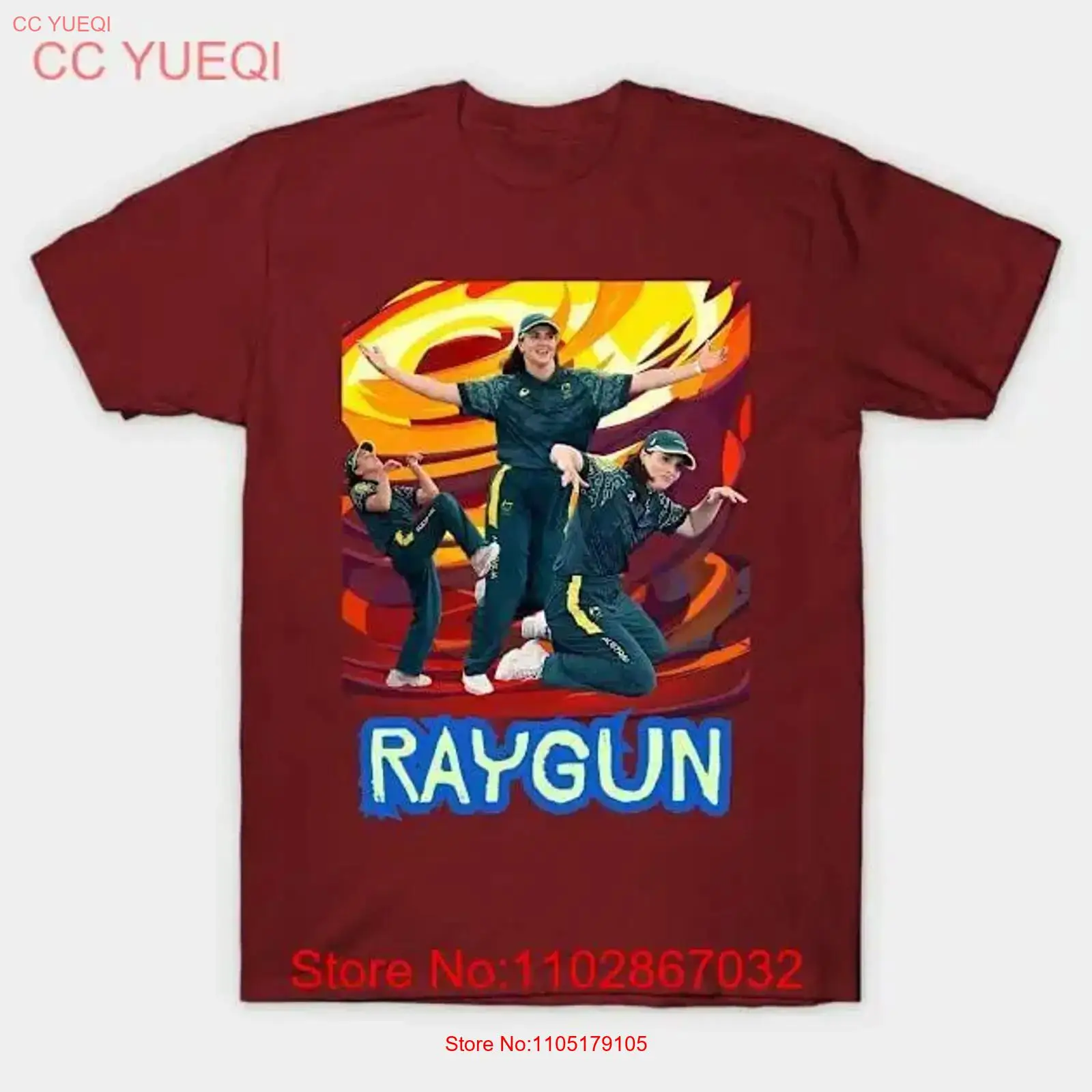 Mens Fashion Australia - Kaos Raygun Buatan Australia Ukuran S-5XL