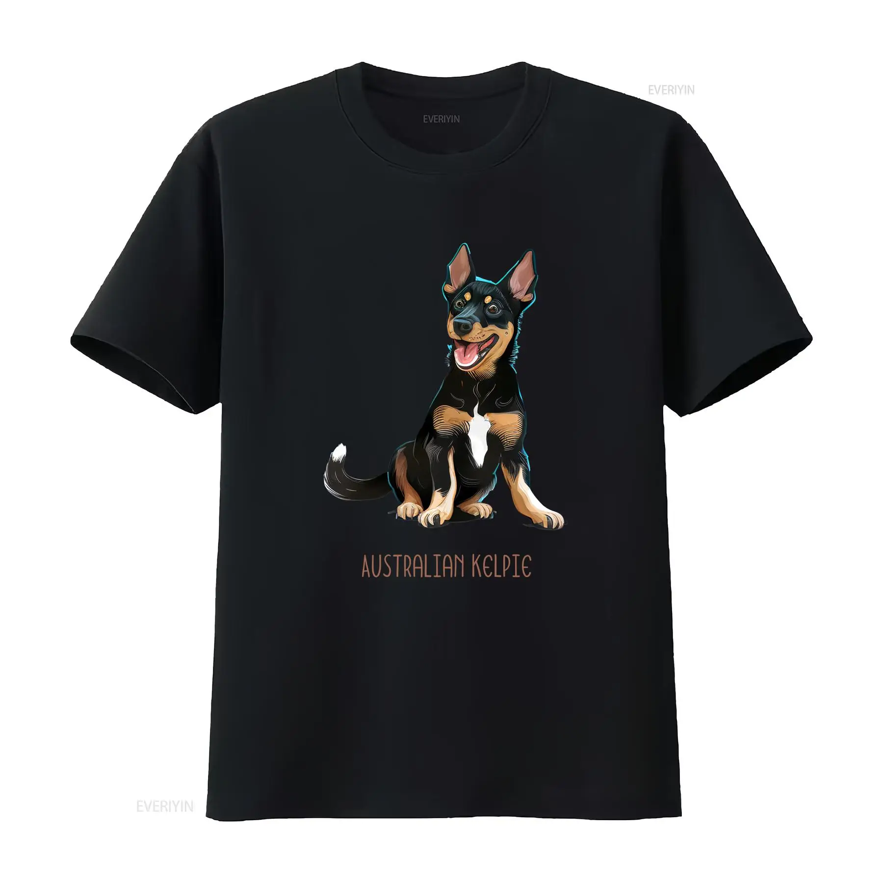 Mens Fashion Australia - Kaos Australian Kelpie Buatan Australia Ukuran
