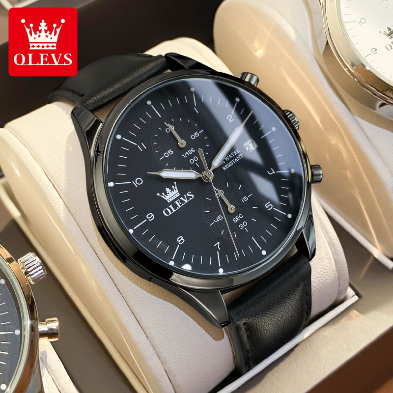 Fashion Mens Watches - OLEVS 2880 Jam Tangan Pria Kasual