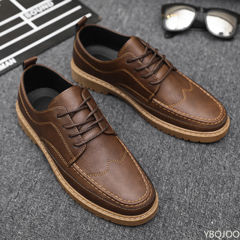Mens Fashion Summer 2025 - Sepatu Kulit Kasual Pria Sepatu Kerja
