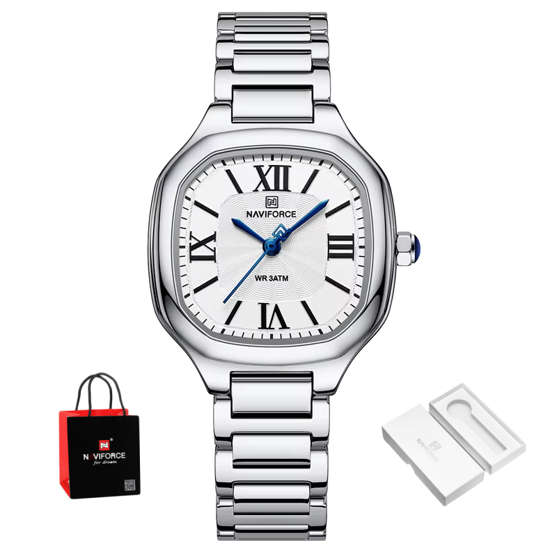 Fashion Mens Watches - Jam Tangan Wanita NAVIFORCE Berkualitas Tinggi,