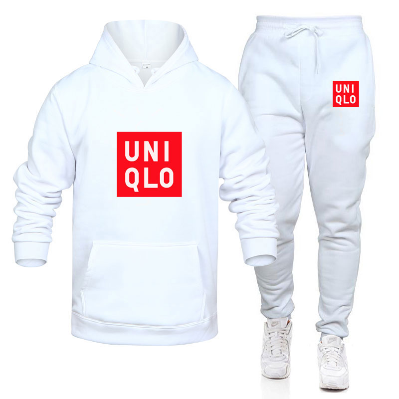 Men'S Fashion Uniqlo - 2026Trendy Uniqlo Musim Gugur Katun Bermerek