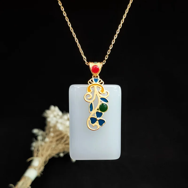 Men'S Fashion Accessories - Liontin Kalung Giok Jimat Kalsedon 925
