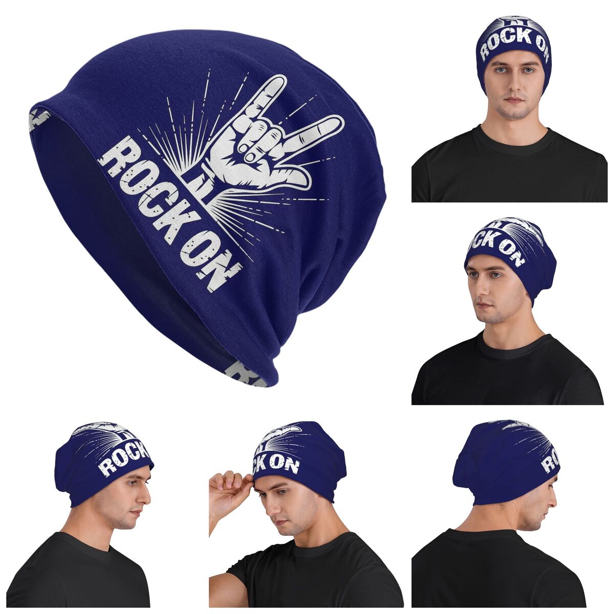 Men'S Fashion 1960S - Topi Beanie Dewasa Pria Wanita Musik