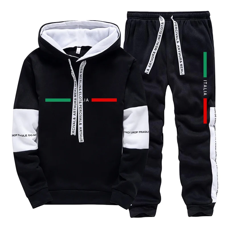 Streetwear Hoodie - 2026 Setelan Olahraga Pria dengan Cetakan,