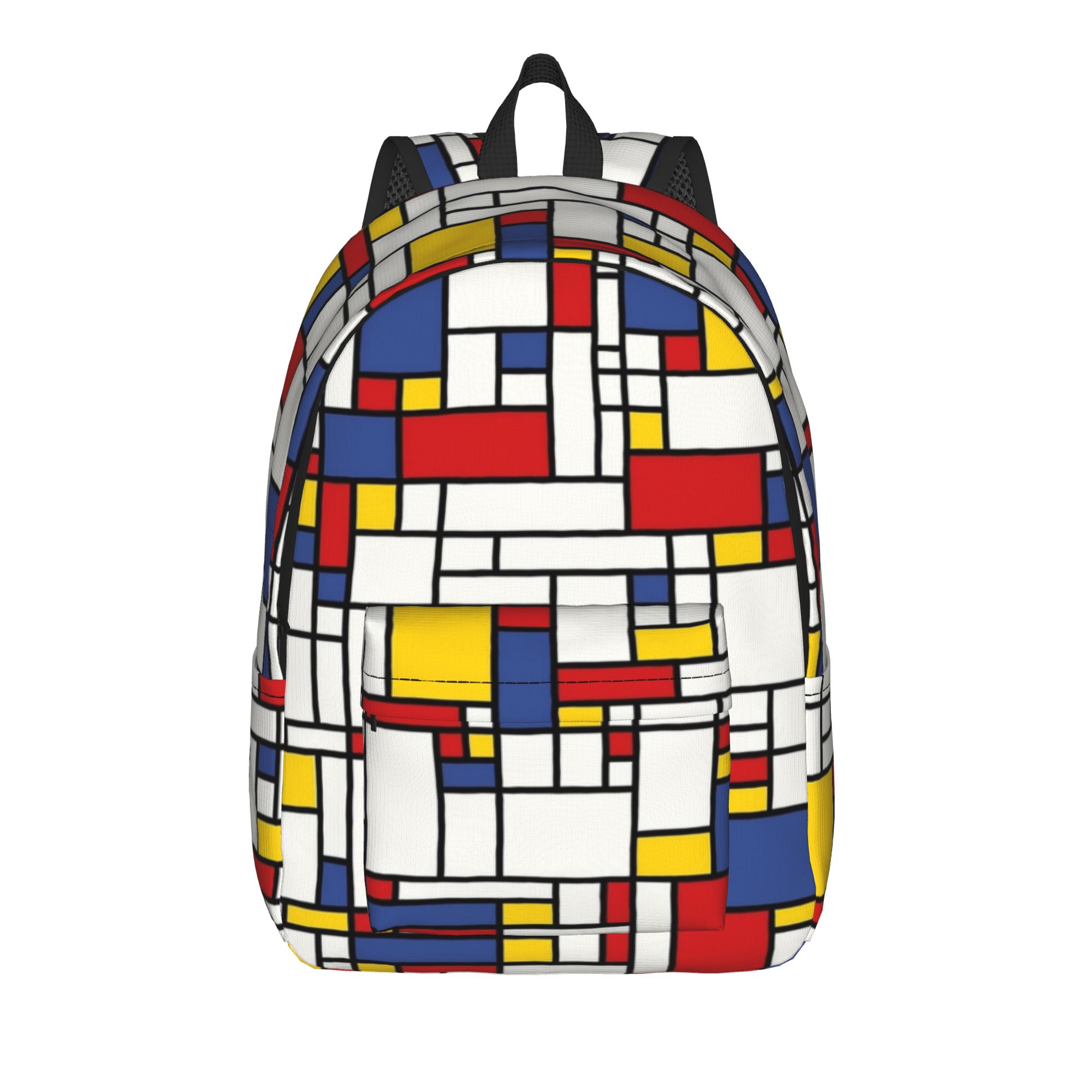 Men'S Fashion 1960S - Piet Mondrian Abstrak Pop 1960-an Ransel