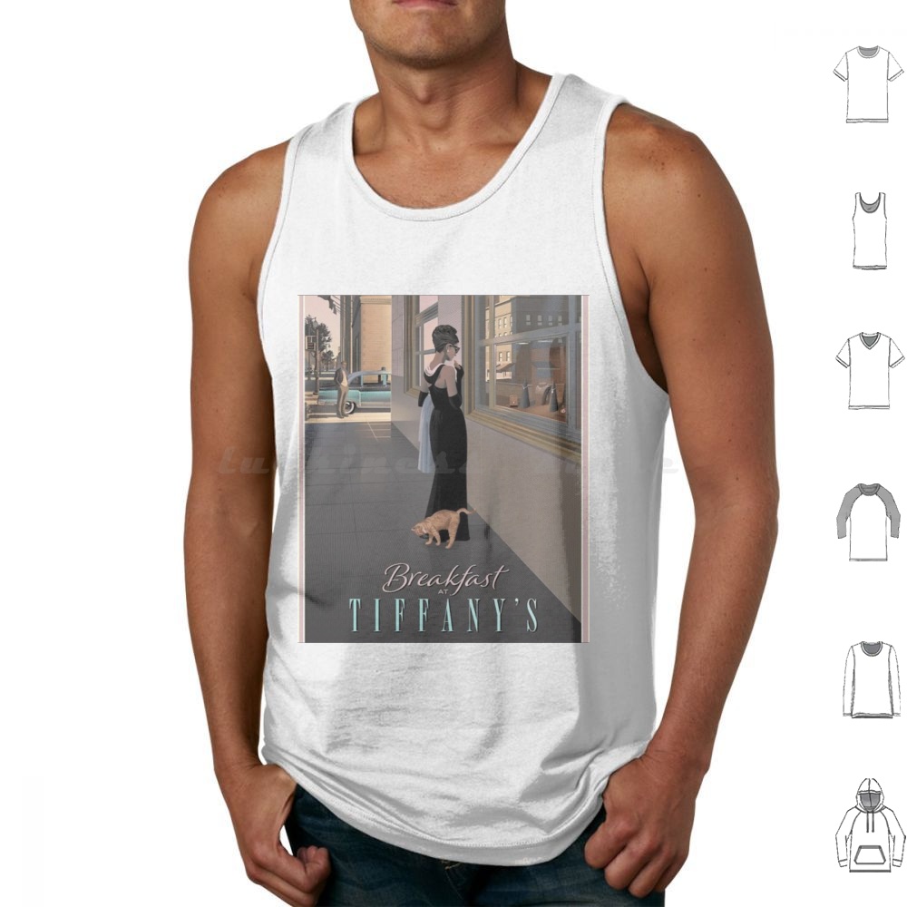 Men'S Fashion 1960S - Breakfast Tank Tops Rompi Tanpa Lengan
