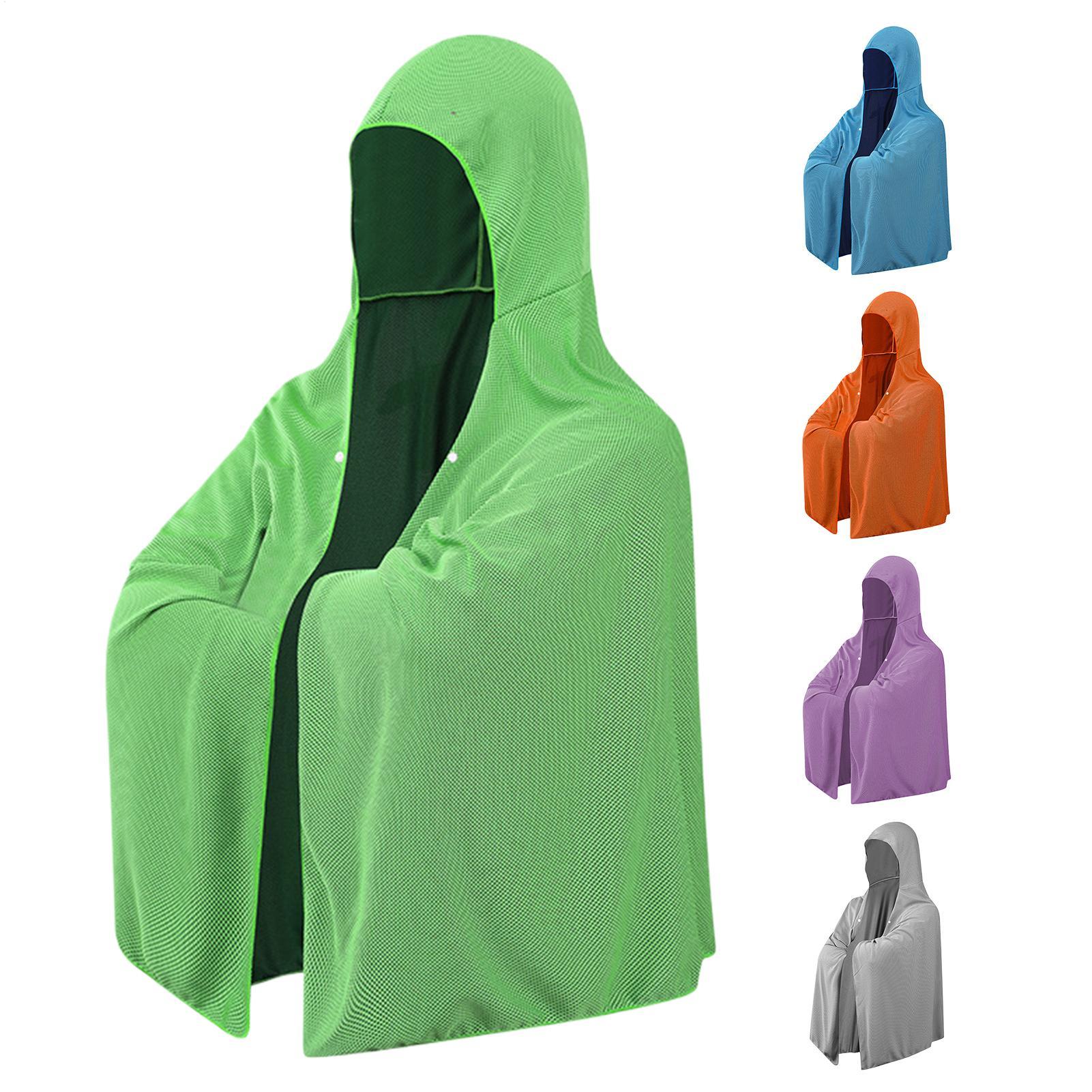 Men'S Fashion For Hot Weather - Handuk Hoodie Pendingin untuk Perlindungan Leher