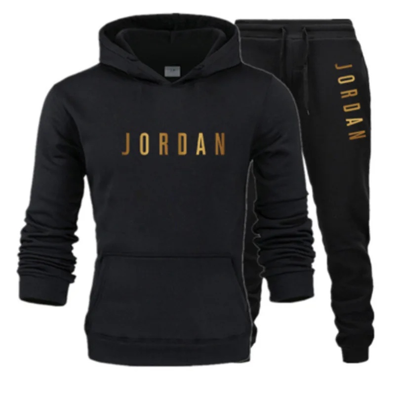 Streetwear Hoodie - 2026 Setelan olahraga pria bermotif cetak,