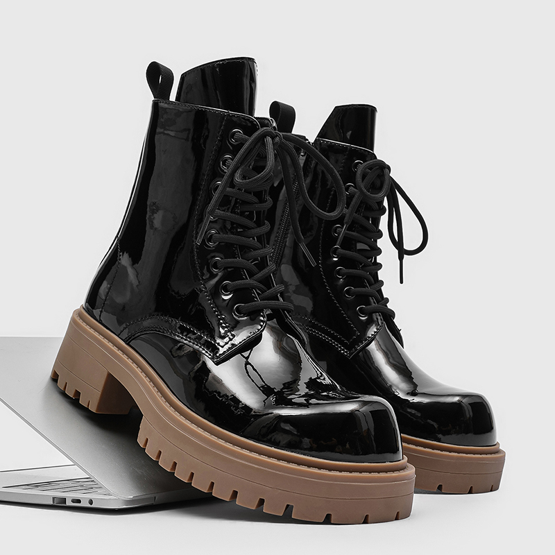 Sepatu Chelsea High-top Pria y - Mens Fashion Combat Boots ulasan dan harga