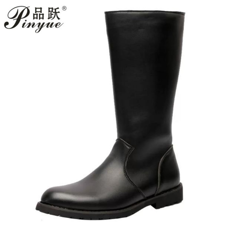 Sepatu Bot Motor Kulit Asli Pr - Mens Fashion Combat Boots ulasan dan harga
