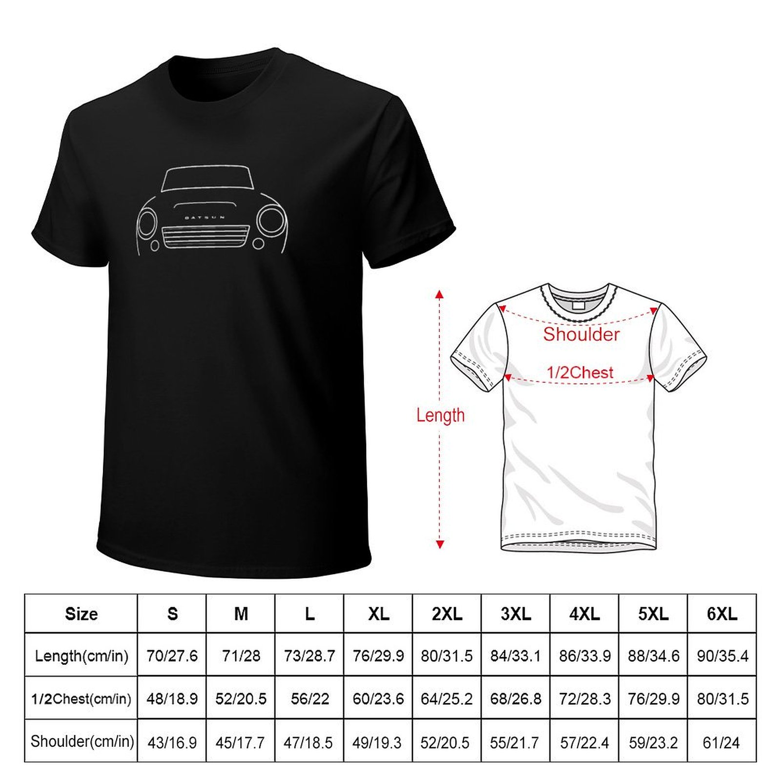 Kaos Grafis Garis Putih Mobil  - Men'S Fashion 1960S ulasan dan harga