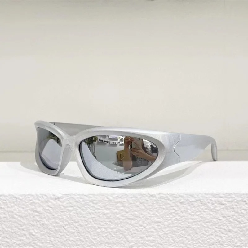 Kacamata Hitam Punk Olahraga Y - Men'S Fashion Y2K ulasan dan harga