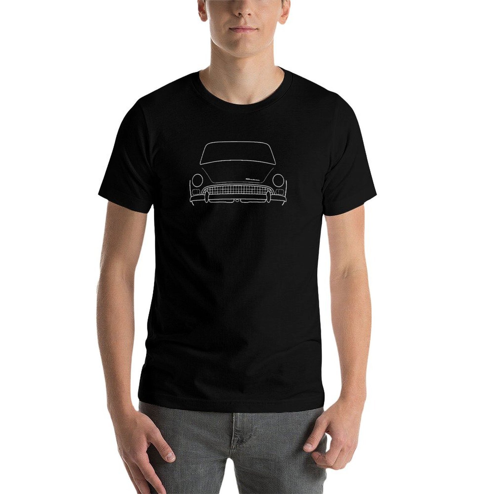 Kaos bergambar garis putih kla - Men'S Fashion 1960S ulasan dan harga