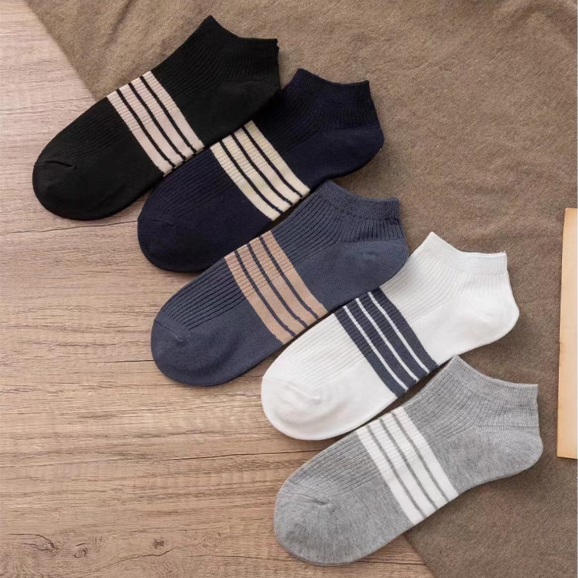 5 Pasang Kaus Kaki Musim Panas - Socks Ankle Men ulasan dan harga