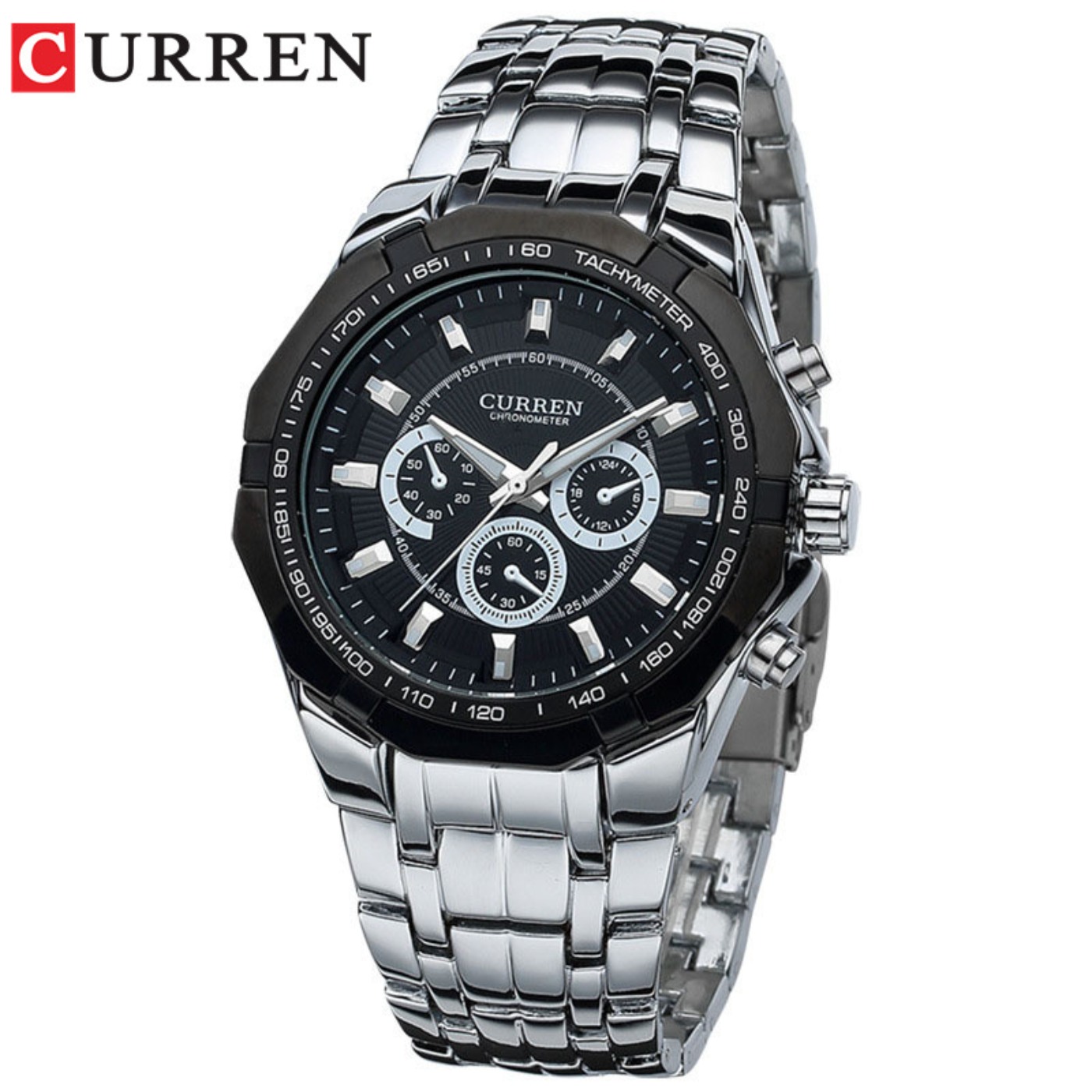 CURREN Jam Tangan Pria Olahrag - Fashion Mens Watches ulasan dan harga