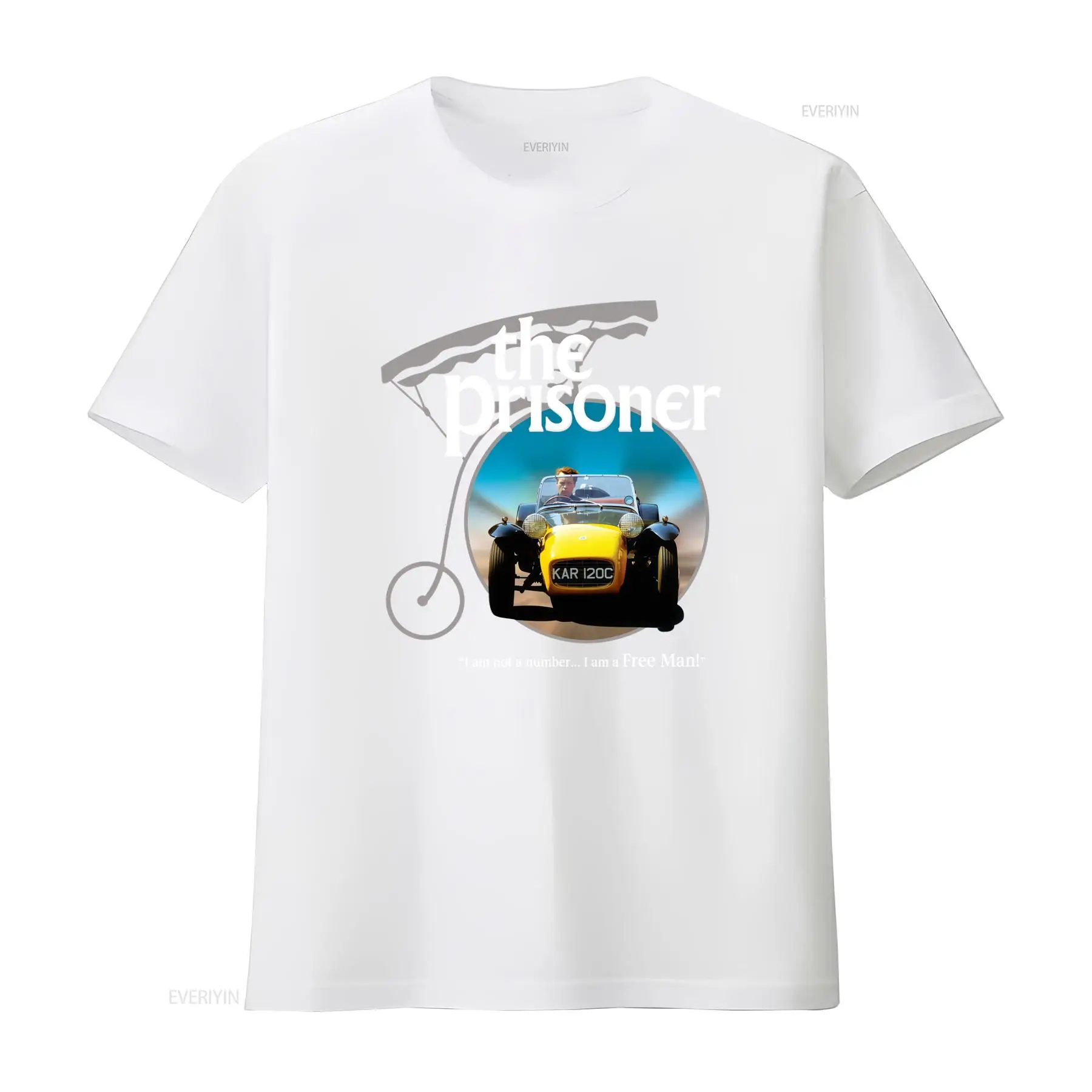 Kaos Pria The Prisoner 1960s B - Men'S Fashion 1960S ulasan dan harga