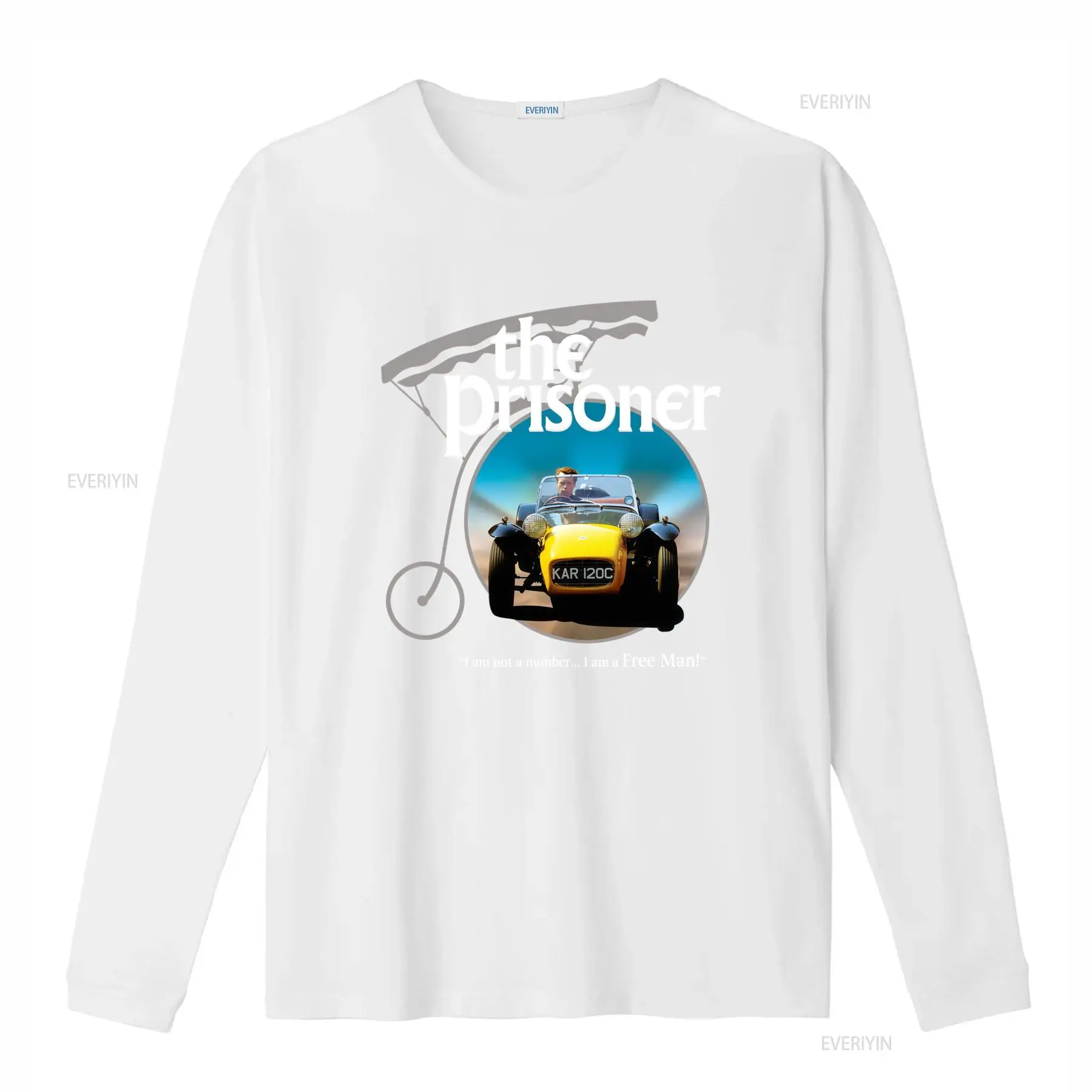 Kaos Pria The Prisoner 1960s B - Men'S Fashion 1960S ulasan dan harga
