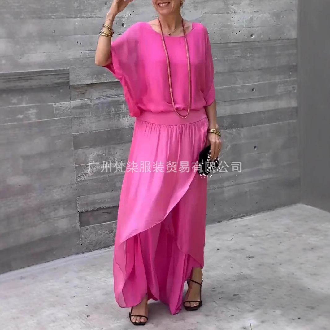Set Sifon 2 Potong Longgar Tre - Mens Fashion Summer 2025 ulasan dan harga