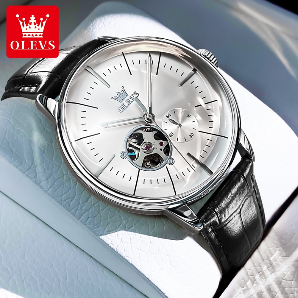 OLEVS 6708 Jam Tangan Pria Fas - Fashion Mens Watches ulasan dan harga