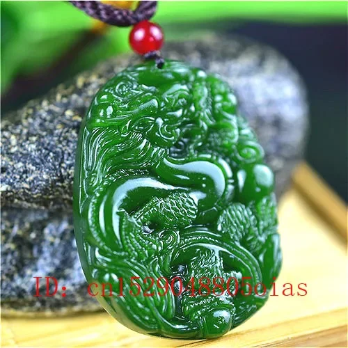 Alam Hijau Cina Naga Giok Lion - Men'S Fashion Accessories ulasan dan harga