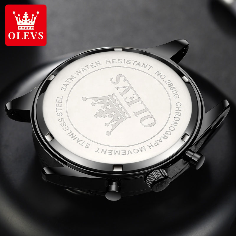OLEVS 2880 Jam Tangan Pria Kas - Fashion Mens Watches ulasan dan harga