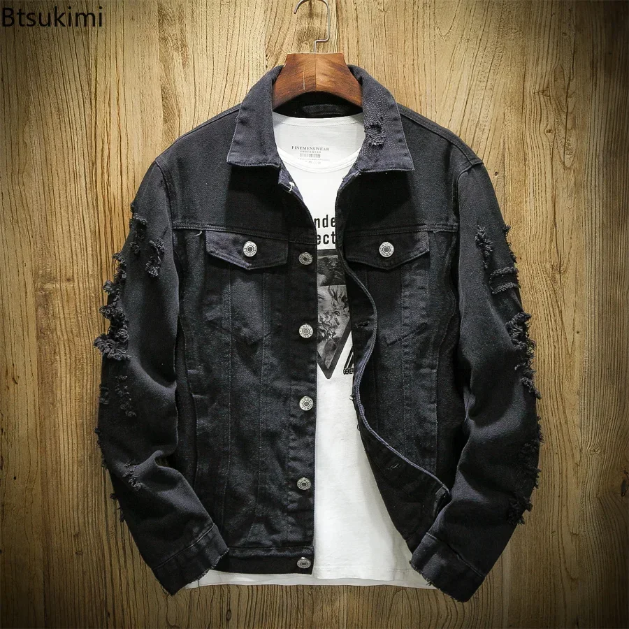 Jaket Jeans Pria Model Baru 20 - Mens Fashion Denim Jacket ulasan dan harga