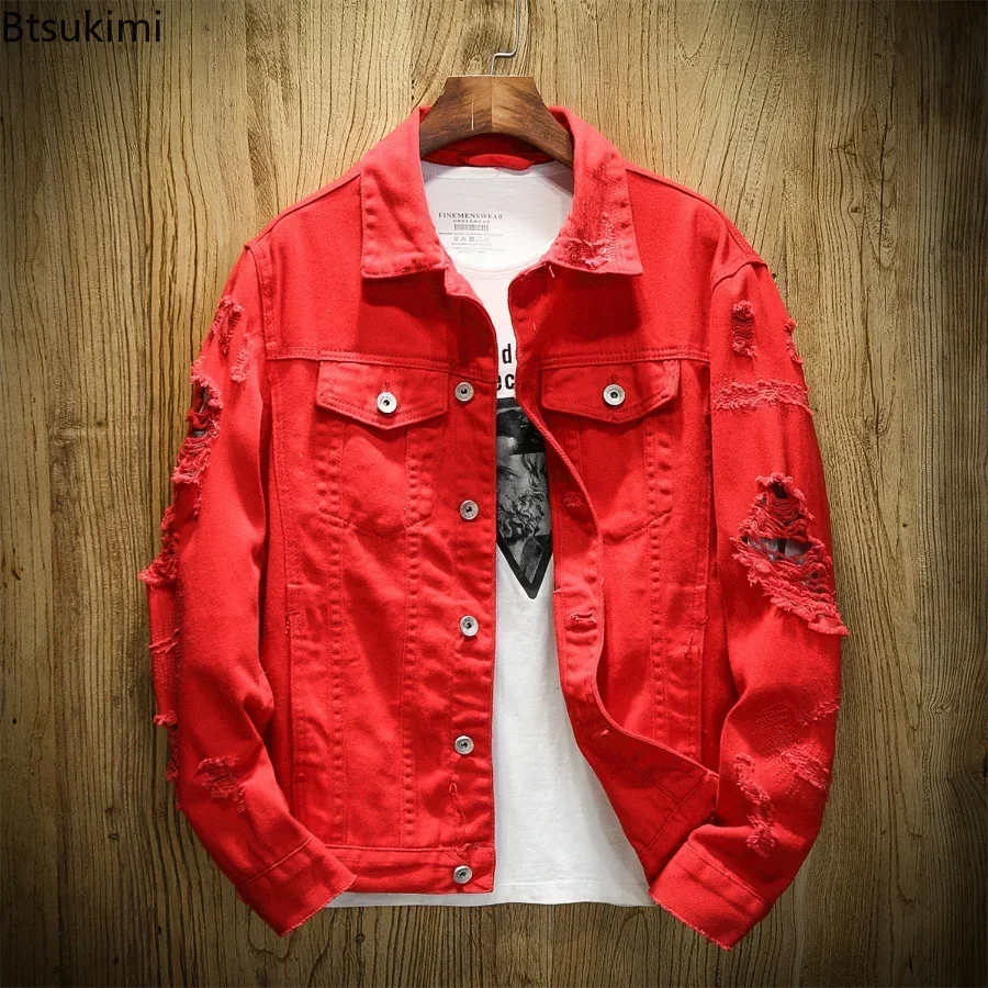Jaket Jeans Pria Model Baru 20 - Mens Fashion Denim Jacket ulasan dan harga