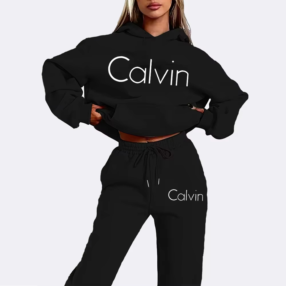 Setelan Olahraga 2 Potong Hood - Streetwear Hoodie ulasan dan harga