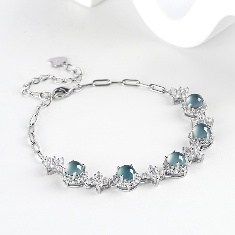 Gelang Giok Biru Myanmar Batu  - Men'S Fashion Accessories ulasan dan harga
