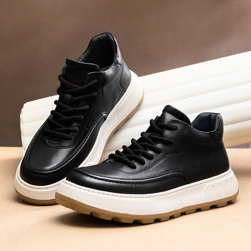 Sepatu Bot Pria Kulit Asli Mod - Mens Fashion Combat Boots ulasan dan harga
