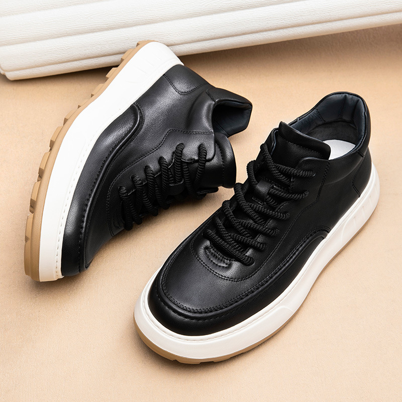 Sepatu Bot Pria Kulit Asli Mod - Mens Fashion Combat Boots ulasan dan harga