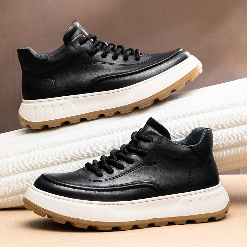 Sepatu Bot Pria Kulit Asli Mod - Mens Fashion Combat Boots ulasan dan harga