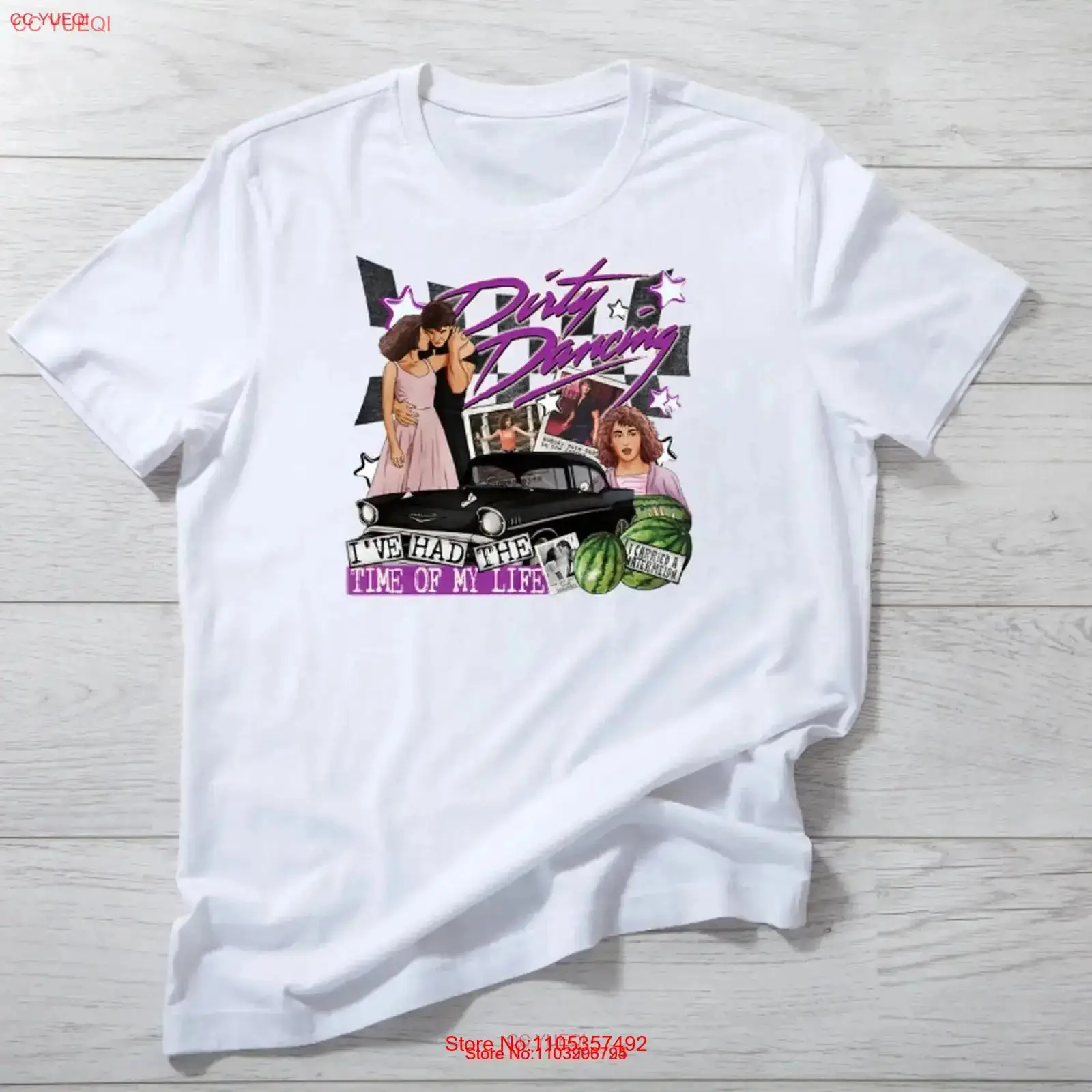 Kaos Desain Vintage Dance Char - Men'S Fashion 1960S ulasan dan harga