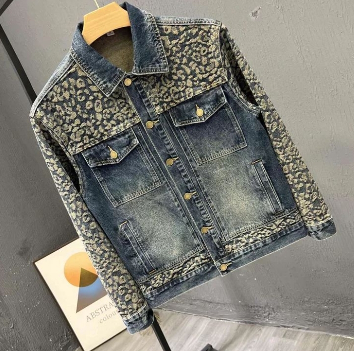 Jaket Denim Pria Gaya Korea ya - Mens Fashion Denim Jacket ulasan dan harga