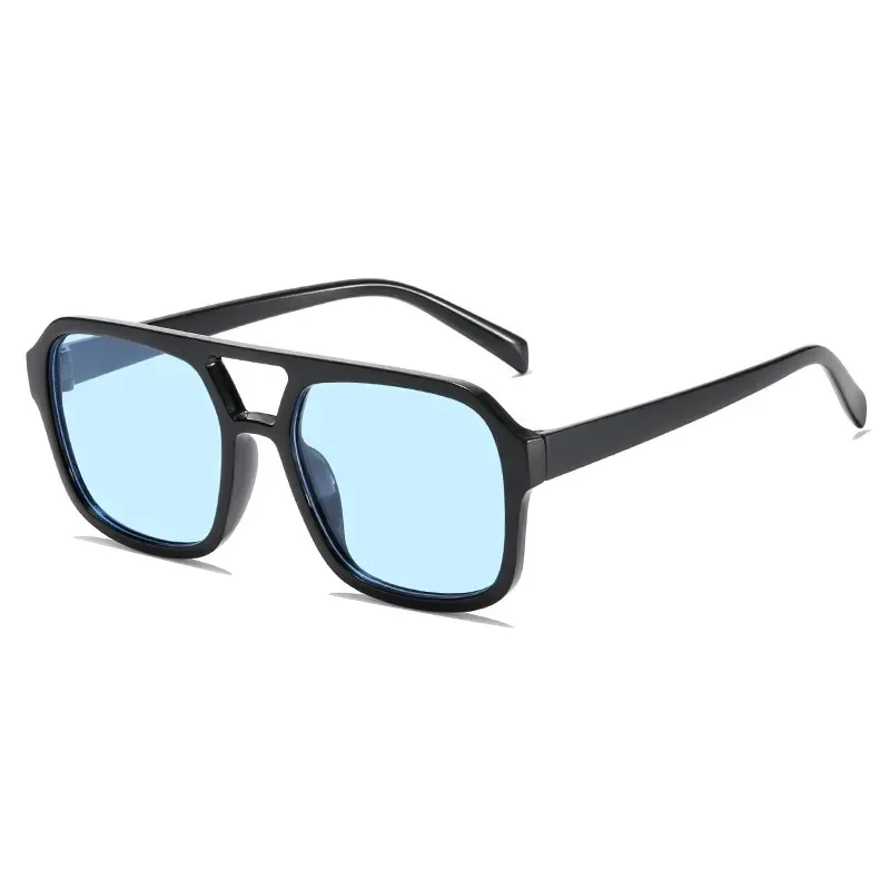 Kacamata Hitam Bingkai PC Baru - Men'S Fashion Round Glasses ulasan dan harga