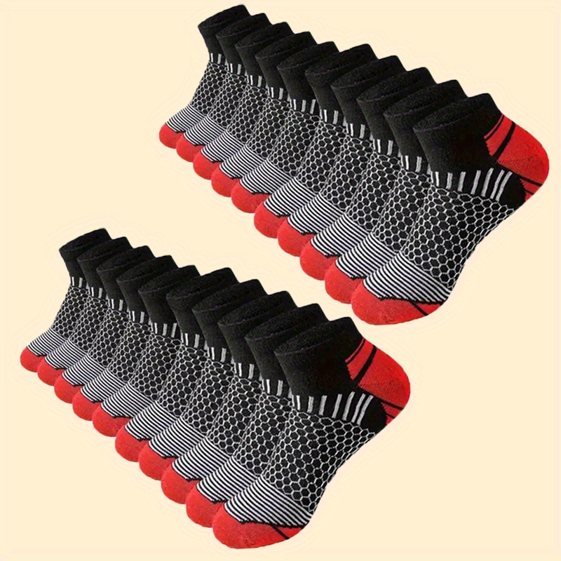 6 Pasang Kaus Kaki Olahraga Pe - Socks Ankle Men ulasan dan harga