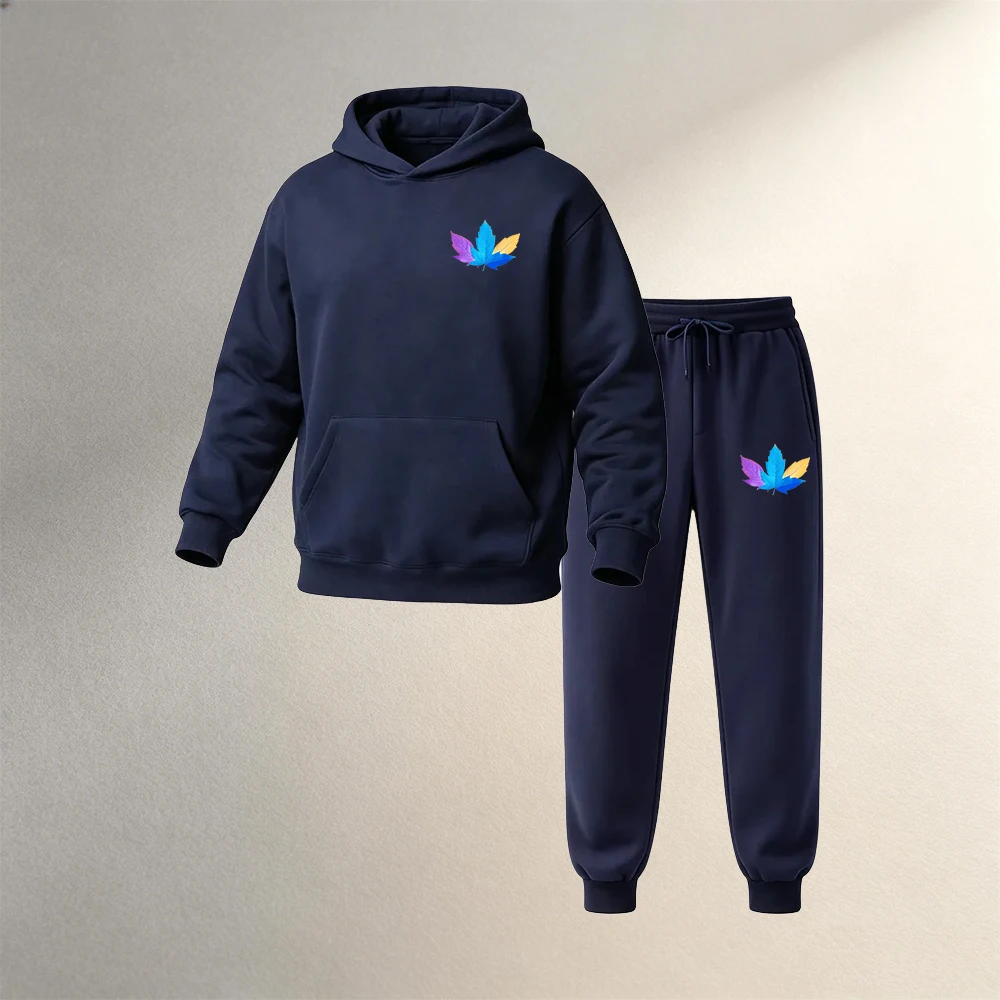 Setelan Pakaian Pria Pullover  - Streetwear Hoodie ulasan dan harga