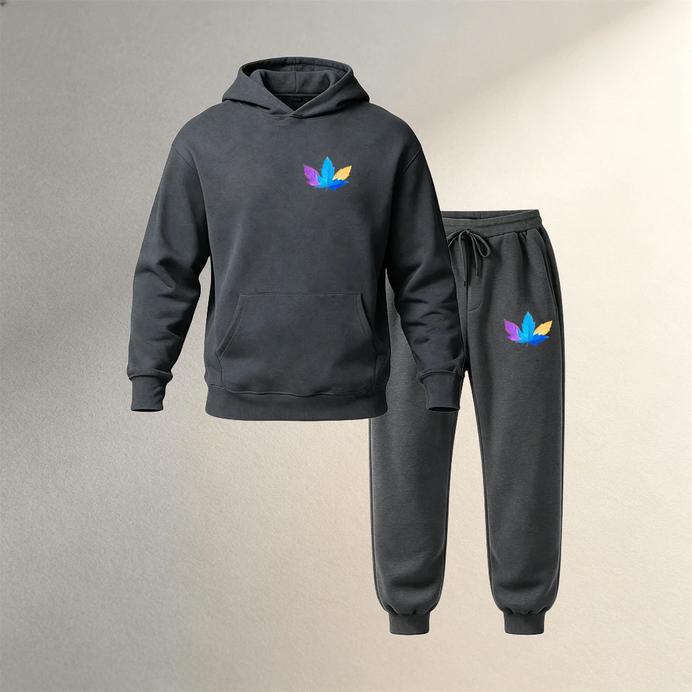 Setelan Pakaian Pria Pullover  - Streetwear Hoodie ulasan dan harga