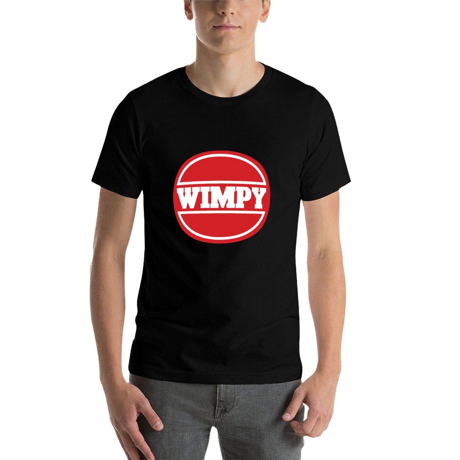 Kaos Bermerek Wimpy' (1960-an  - Men'S Fashion 1960S ulasan dan harga