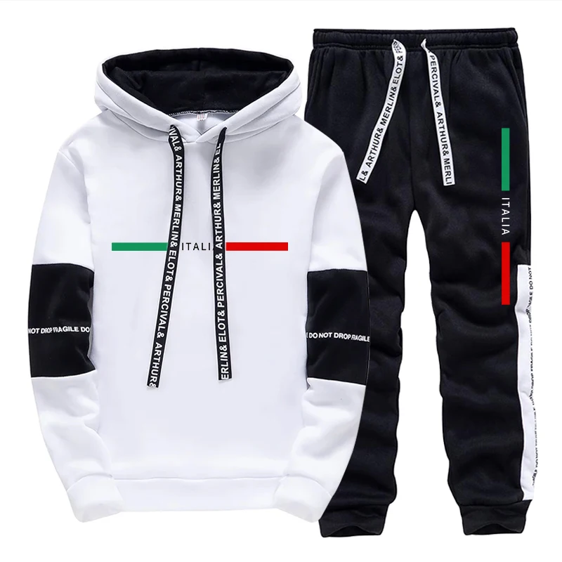 2026 Setelan Olahraga Pria den - Streetwear Hoodie ulasan dan harga