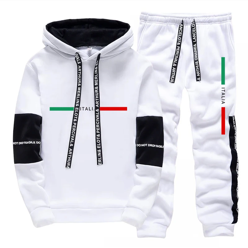 2026 Setelan Olahraga Pria den - Streetwear Hoodie ulasan dan harga
