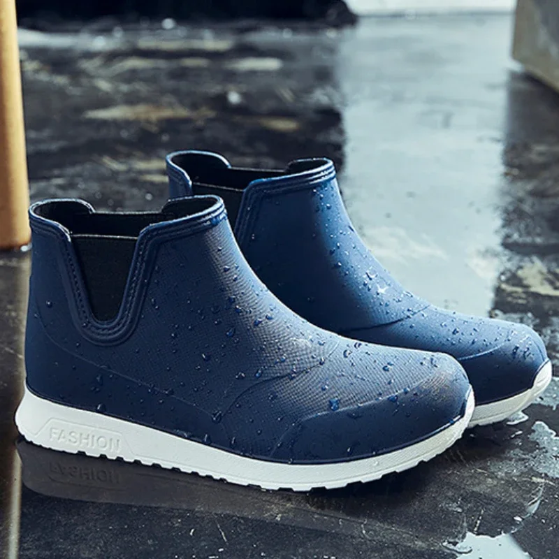 Sepatu bot karet untuk pria, s - Mens Fashion Summer 2025 ulasan dan harga