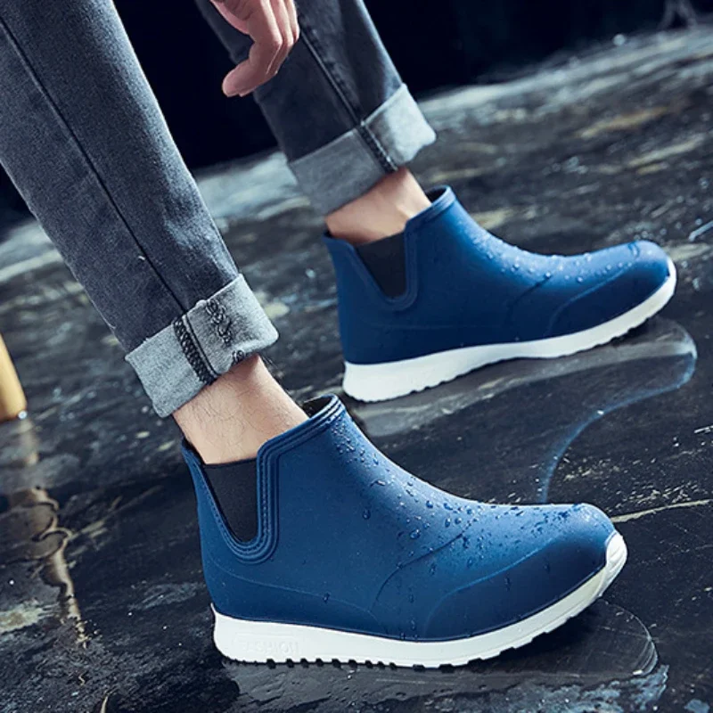 Sepatu bot karet untuk pria, s - Mens Fashion Summer 2025 ulasan dan harga