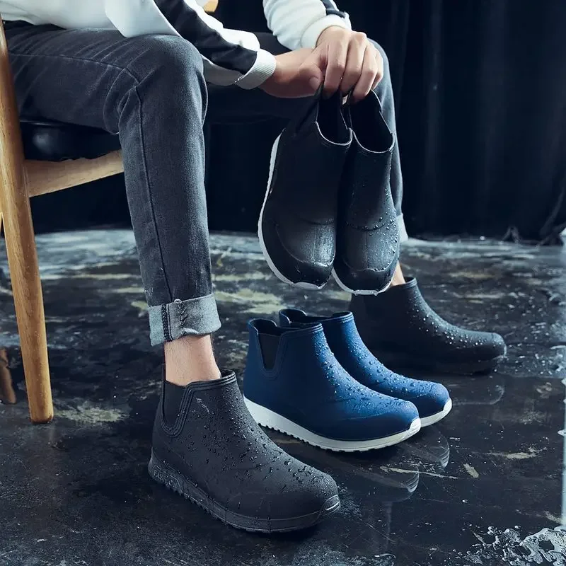 Sepatu bot karet untuk pria, s - Mens Fashion Summer 2025 ulasan dan harga