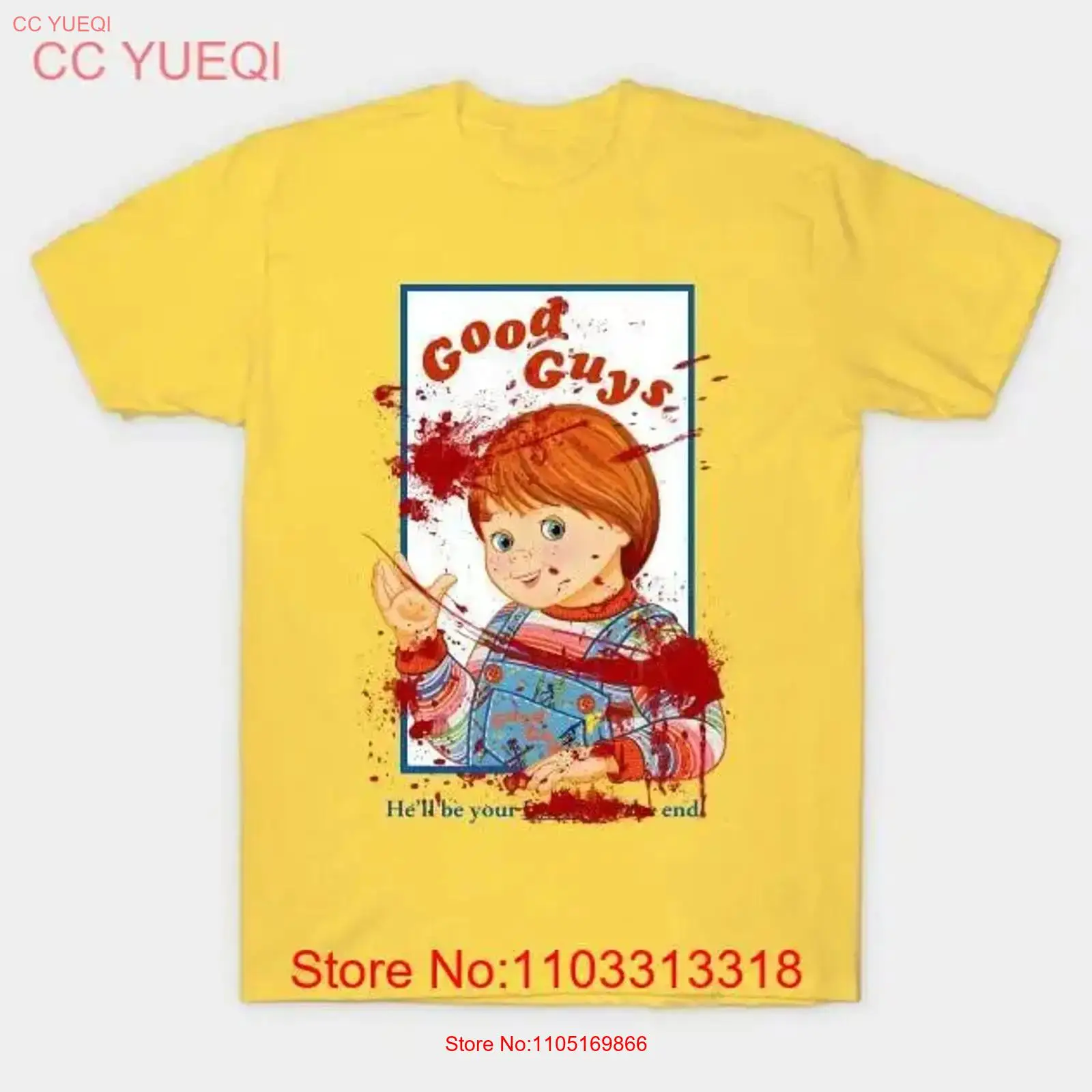 Kaos Bloody Good Guys Chucky B - Mens Fashion Australia ulasan dan harga