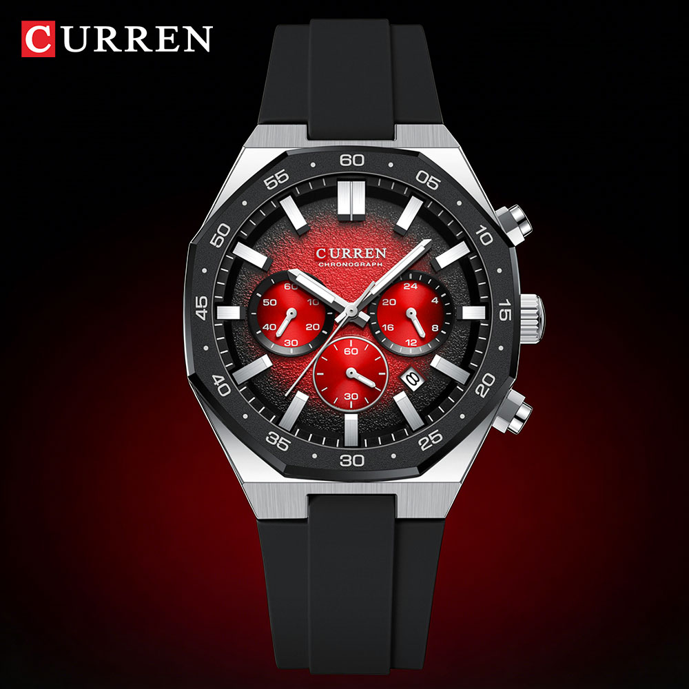 CURREN Jam Tangan Olahraga Pri - Fashion Mens Watches ulasan dan harga