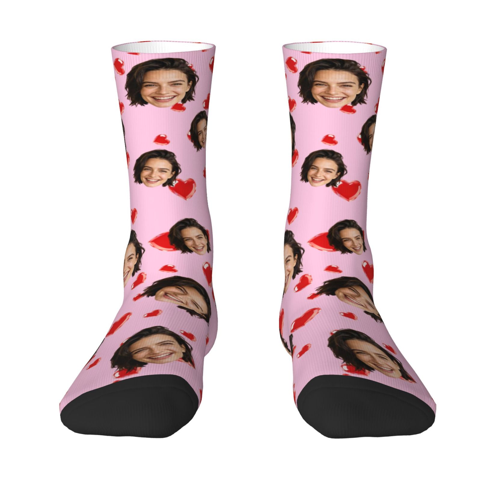 Kaos Kaki Foto Wajah Kustom De - Socks Ankle Men ulasan dan harga