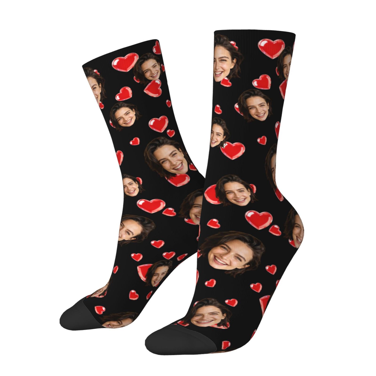 Kaos Kaki Foto Wajah Kustom De - Socks Ankle Men ulasan dan harga