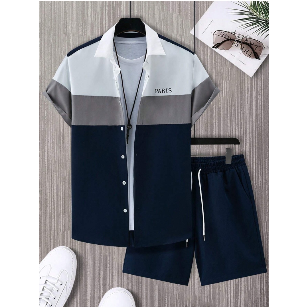 Setelan Fashion Pria Warna Bir - Men'S Fashion Y2K ulasan dan harga